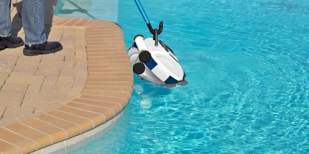 Pool Blaster CX-1 Cordless Robotic Pool Cleaner - Robotic Vacuum for Your In-Ground or Above-Ground Pool