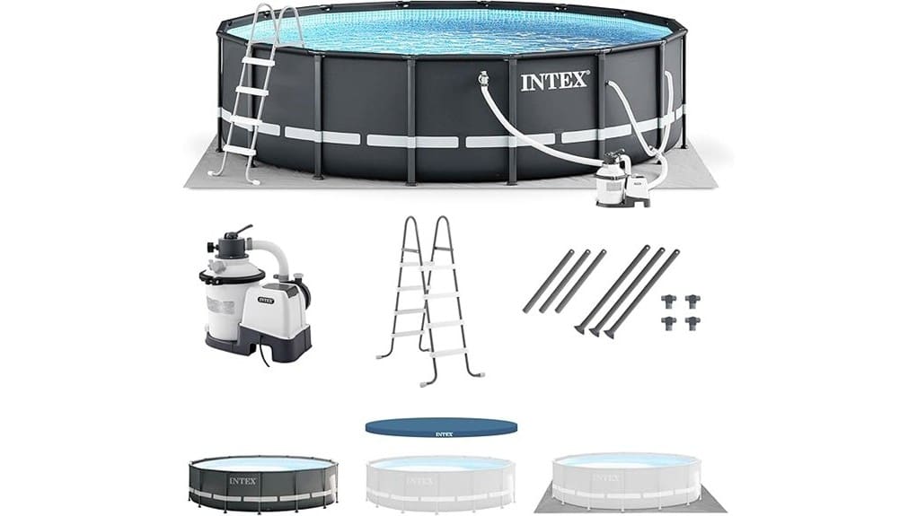 14ft round above ground pool