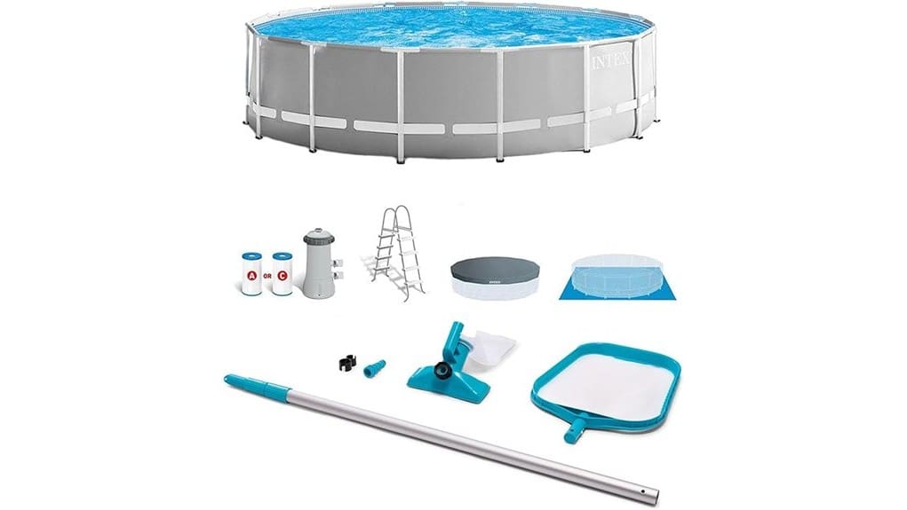 15 foot rectangular frame pool