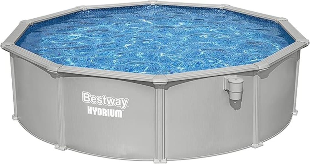 15 round steel wall pool