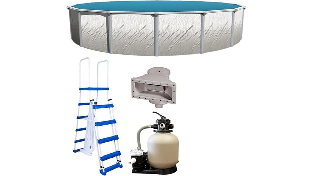 18 foot round above ground pool