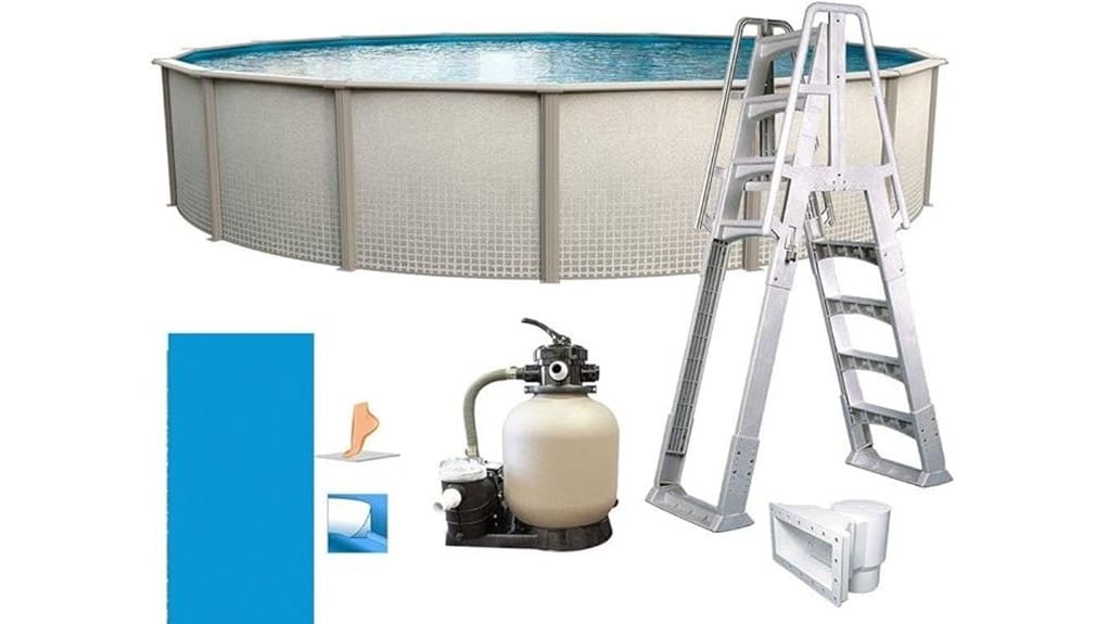 above ground 18 pool package