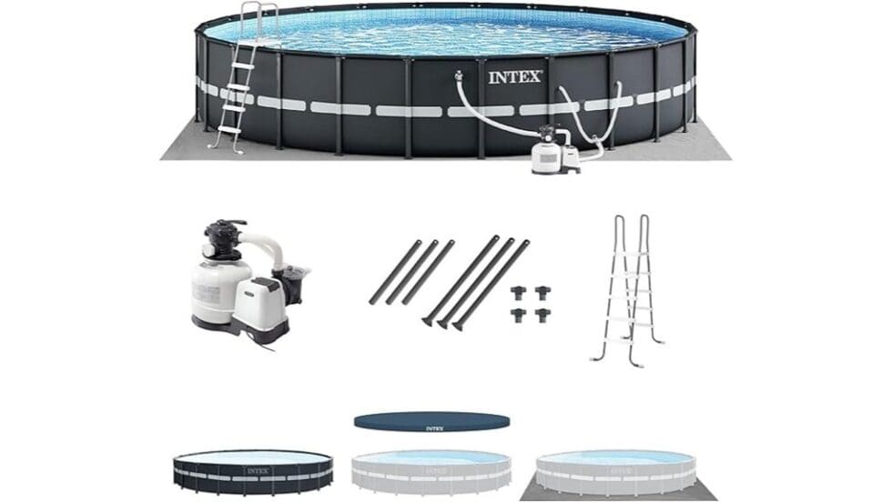 Intex Fast Set Pool Intex Ultra XTR Deluxe Above Ground Swimming Pool Set Review | The Best ...