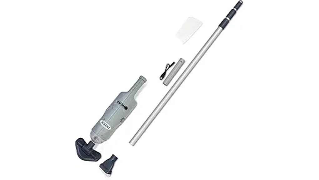 compact battery powered leaf suction