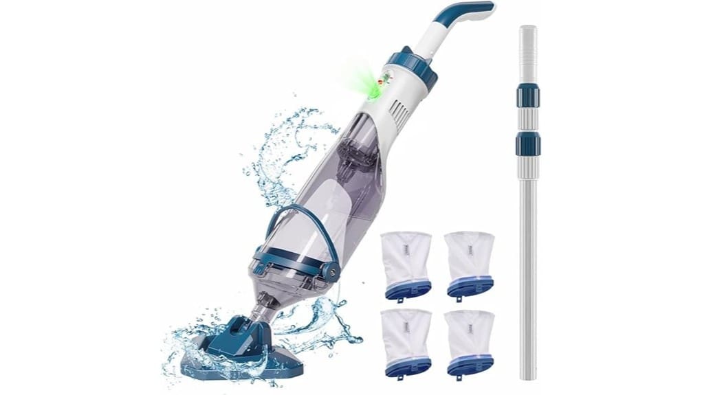 compact cordless pool vacuum