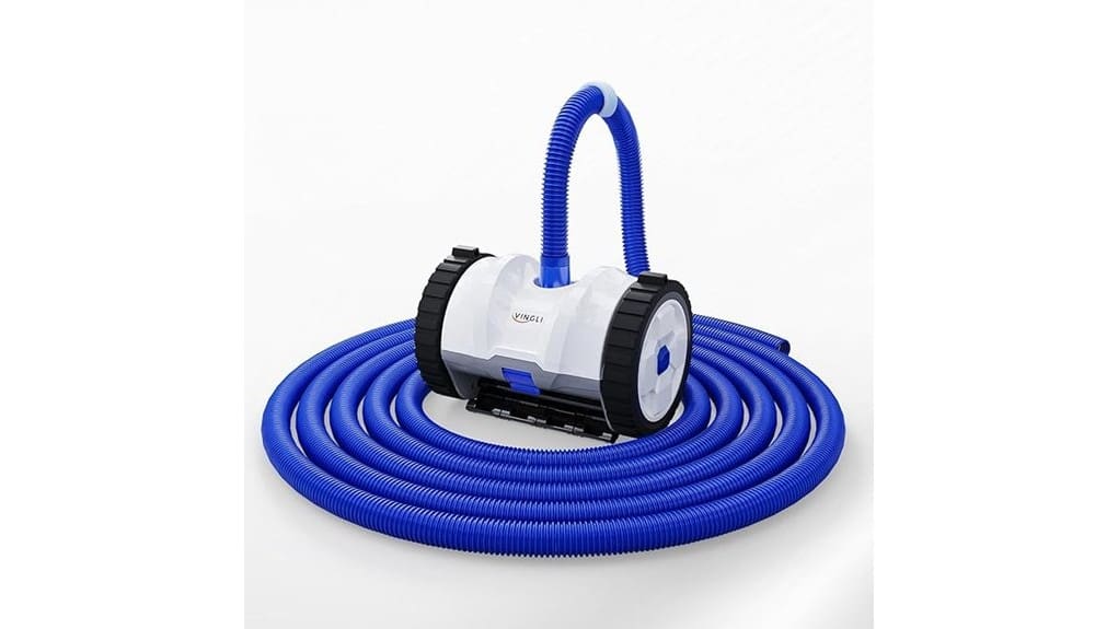 compact powerful pool cleaner