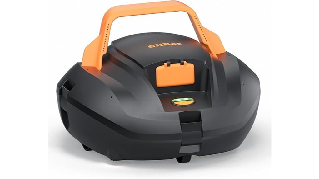 cordless clibot upgraded pool vacuum