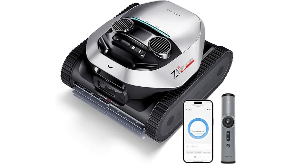 cordless robotic pool cleaner