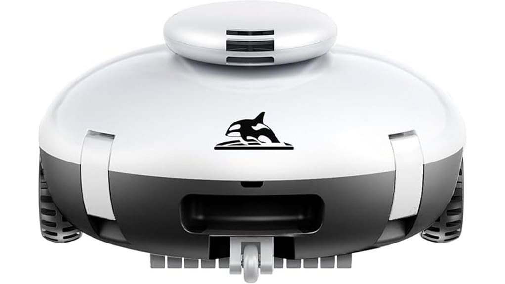 cordless robotic pool vacuum