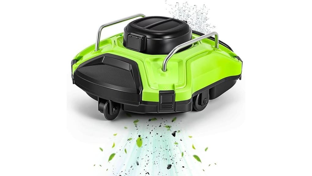 cordless robotic pool vacuum