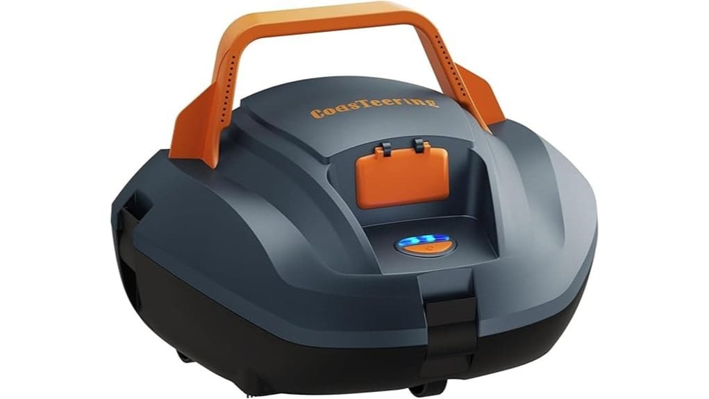 cordless robotic pool vacuum