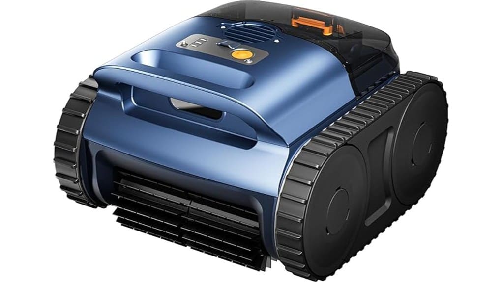 cordless robotic pool vacuum