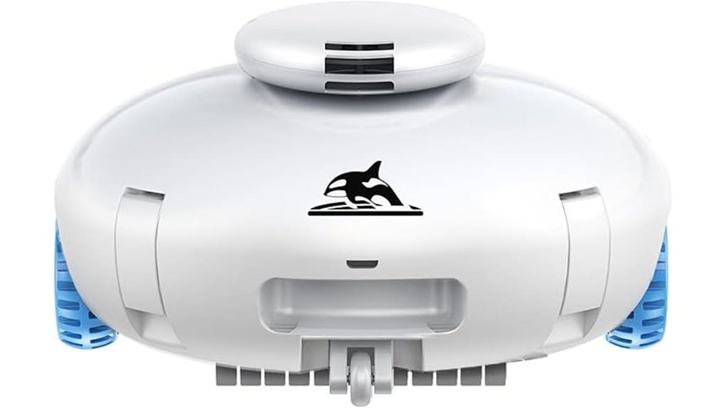 cordless robotic pool vacuum