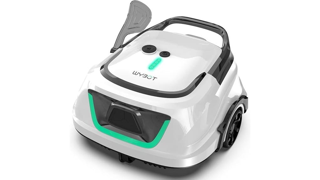 cordless upgraded robotic pool cleaner