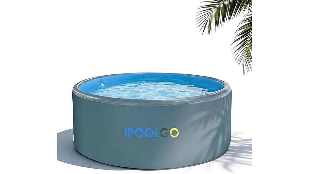 extra large inflatable family pool