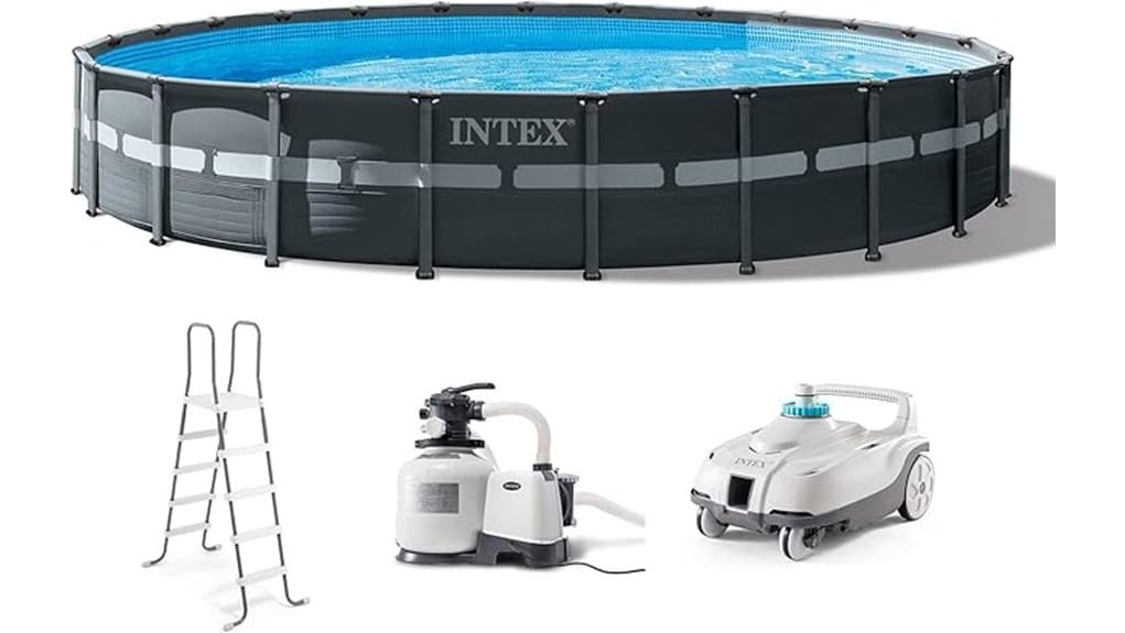 inflatable 24ft x 52in pool