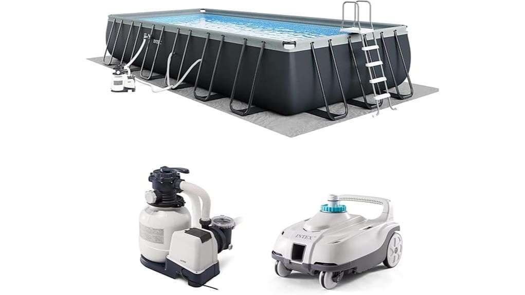 inflatable above ground pool