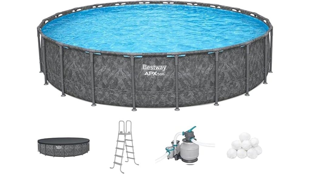 inflatable above ground pool