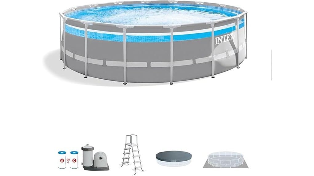 inflatable prism frame pool