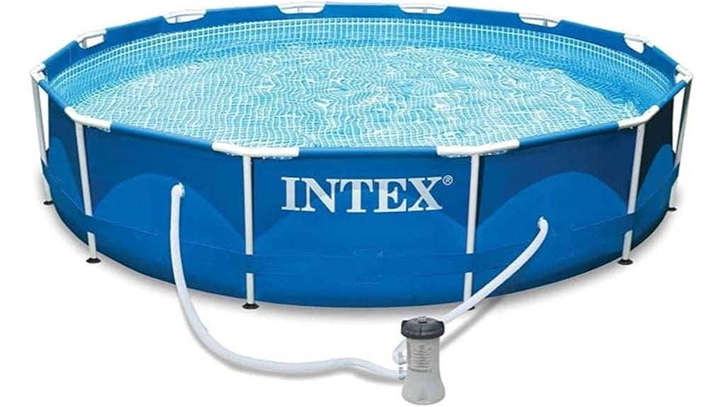 intex 12ft metal pool