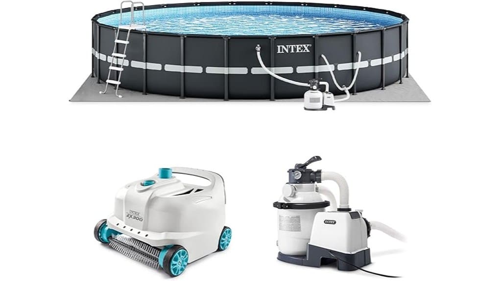 large 18ft x 52in pool