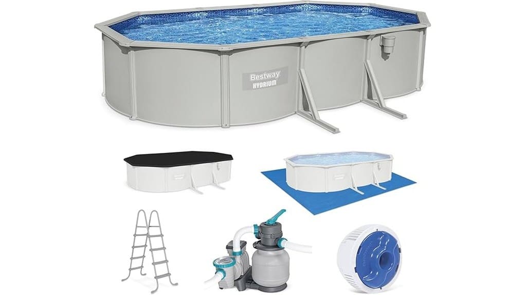 large rectangular 48 pool