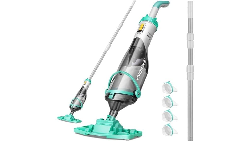lightweight rechargeable pool cleaner