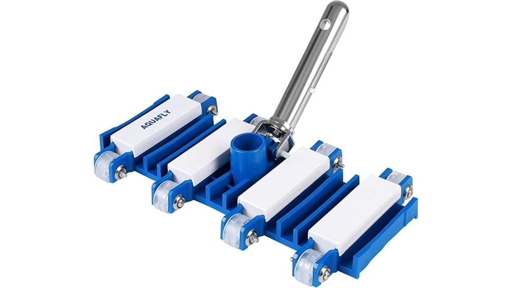 manual wheeled pool vacuum