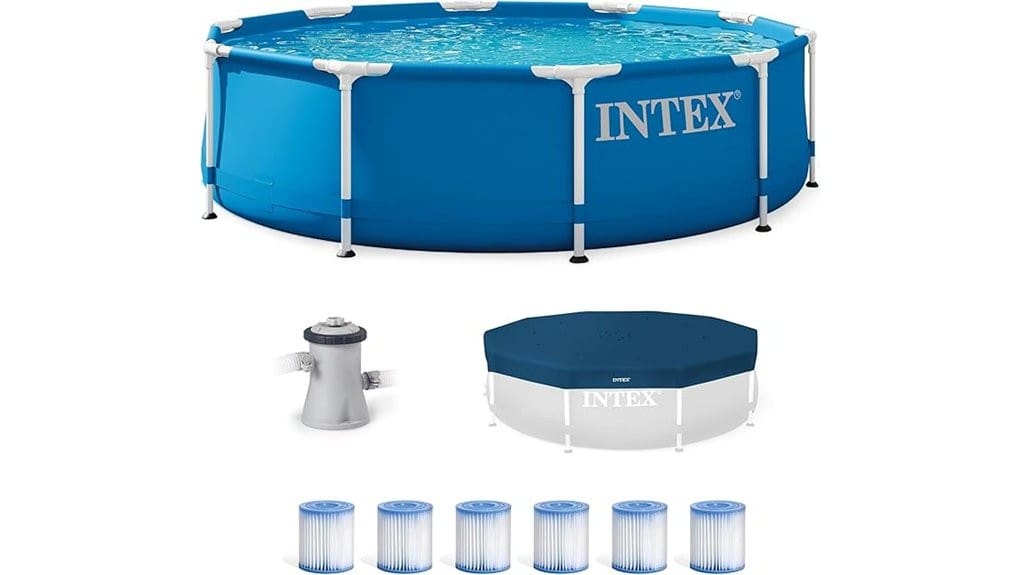 metal framed 10 x30 pool