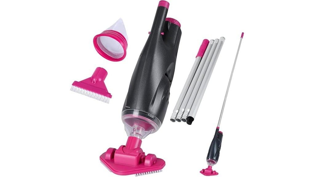 rechargeable handheld spa vacuum