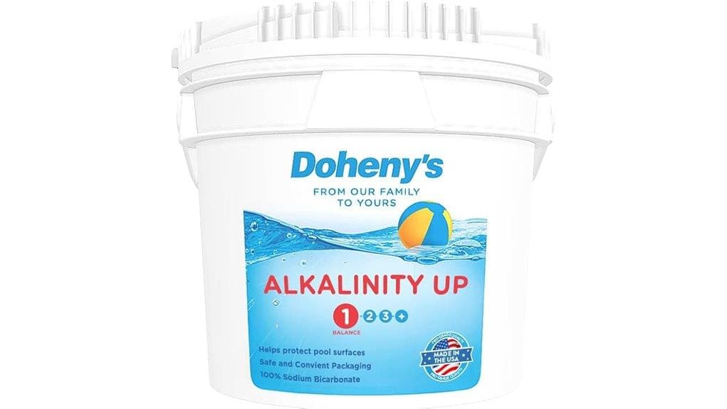 25 lb doheny pool alkalinity