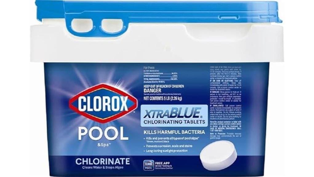 3 inch chlorinating pool tablets