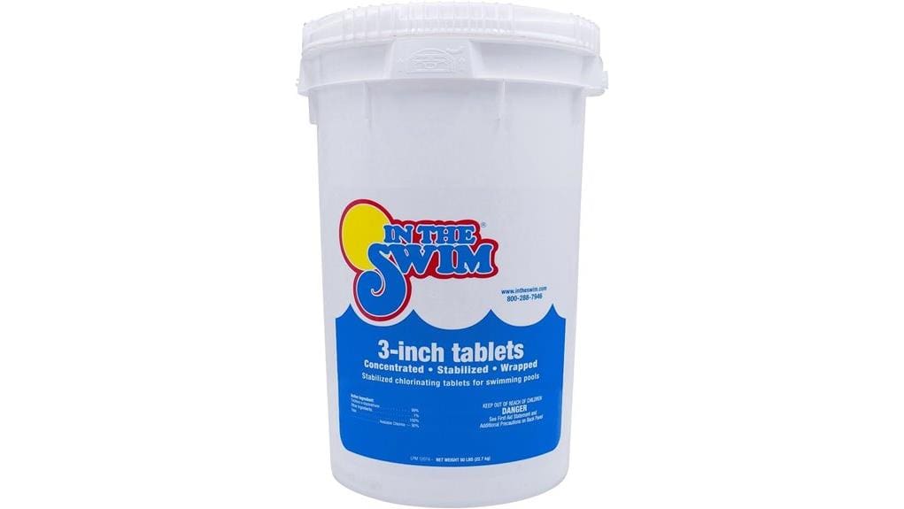 3 inch stabilized chlorine tablets