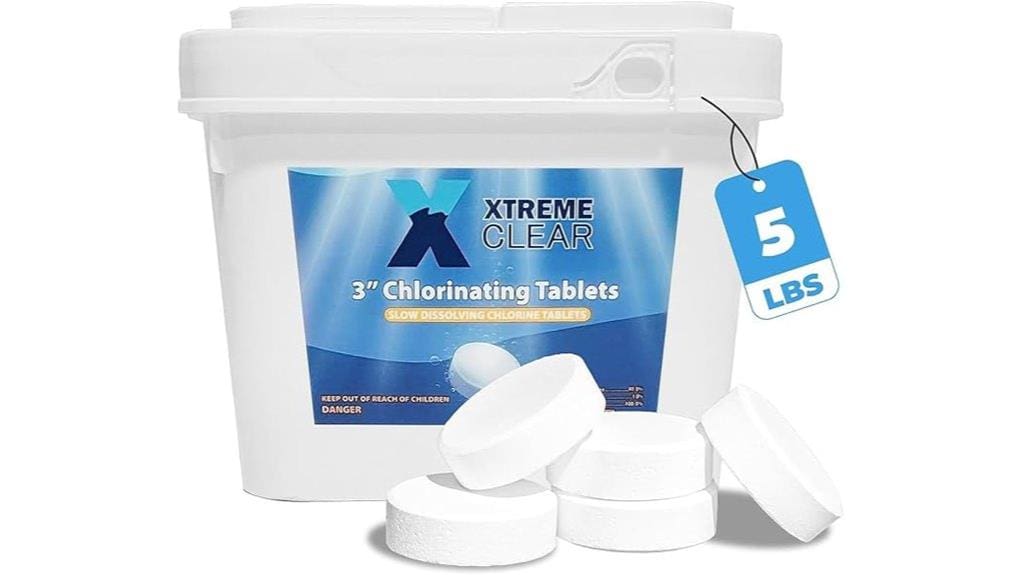 3 inch stabilized chlorine tablets