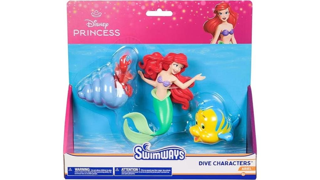 ariel dive characters three pack