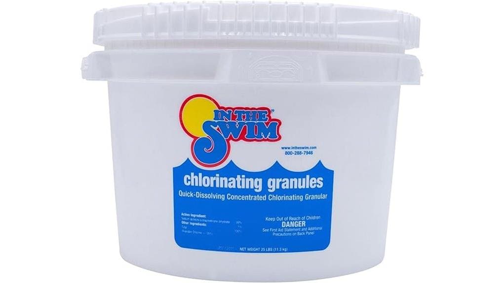 chlorine shock granules_review