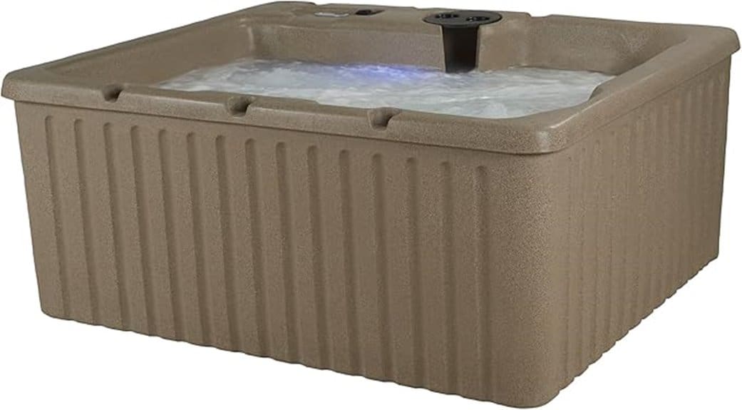 compact affordable soothing hydrotherapy spa