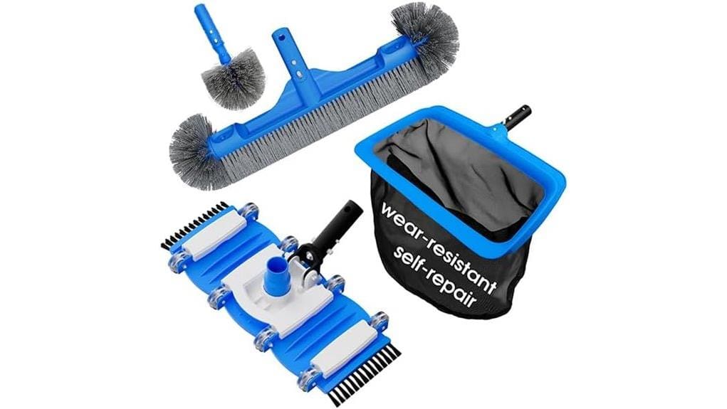 comprehensive 3 in 1 pool kit
