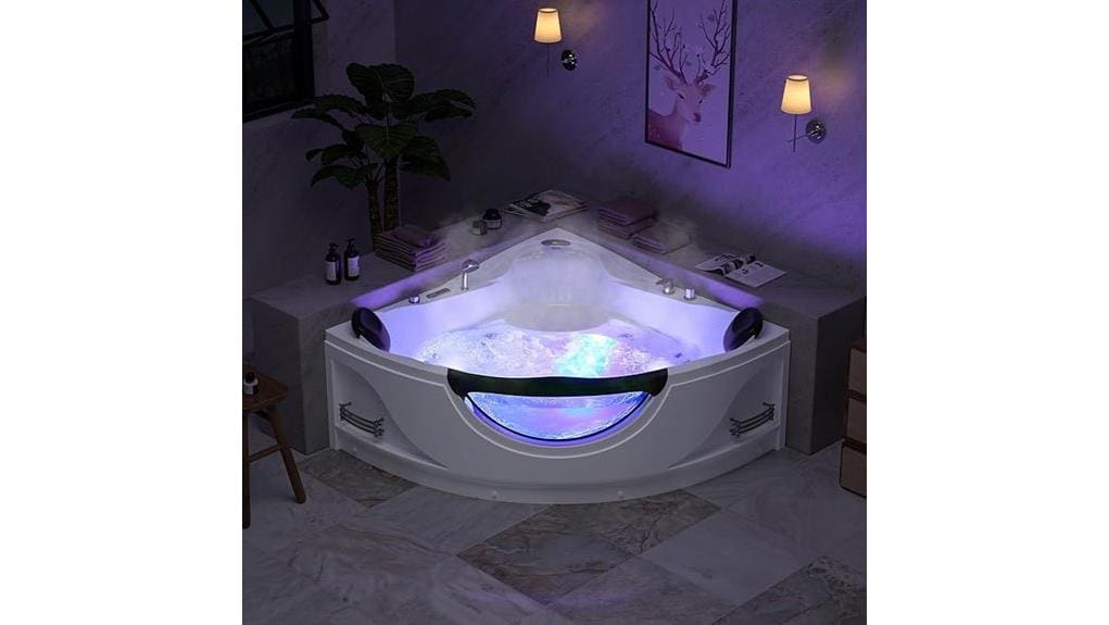 corner whirlpool bathtub review