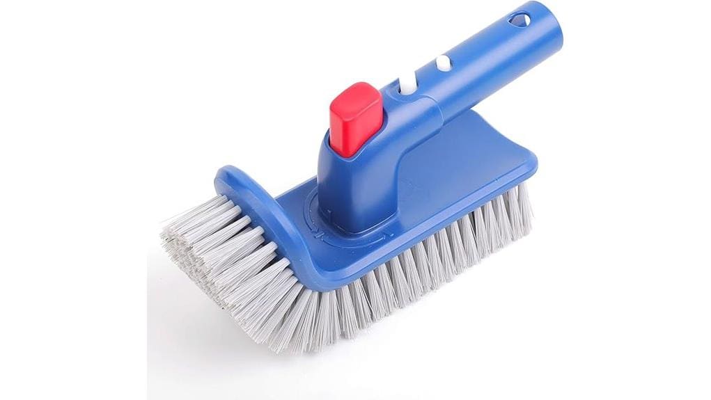 durable triple action scrubbing head
