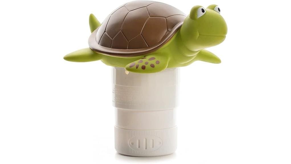 floating chlorine dispenser for turtles
