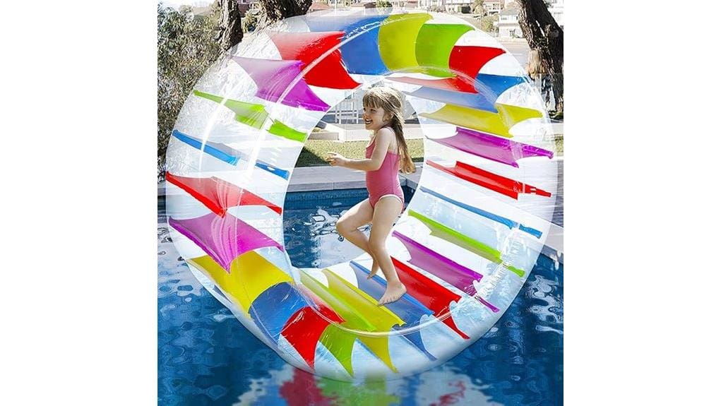 giant inflatable wheel roller