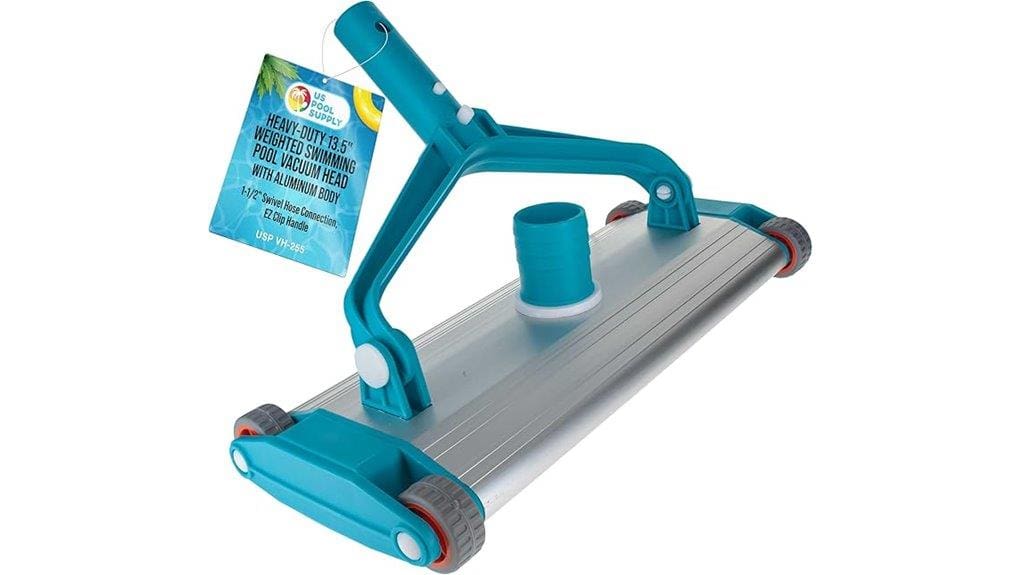 heavy duty 13 5 weighted pool vacuum