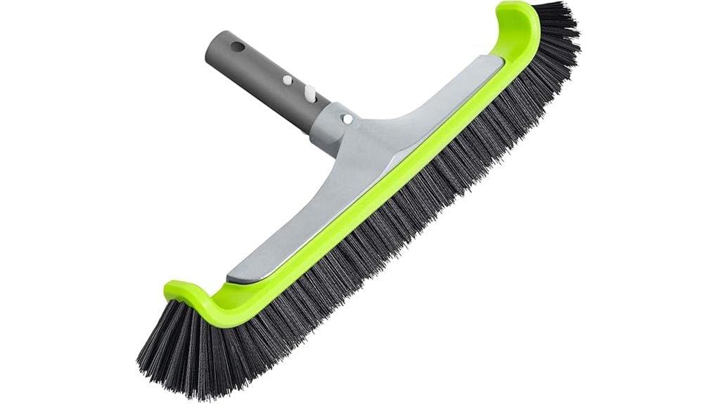 improved swivel head pool brush