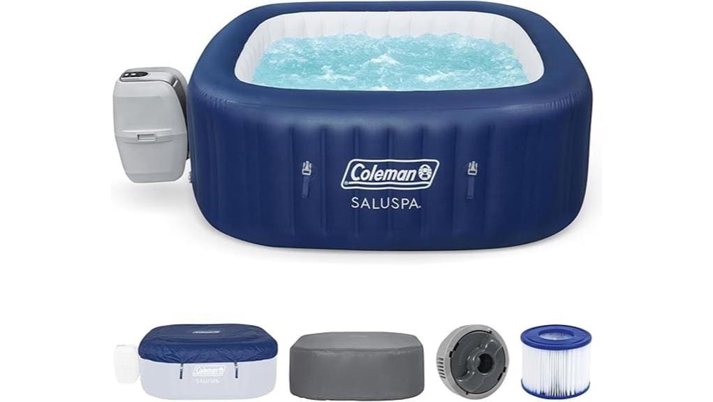 inflatable airjet hot tub