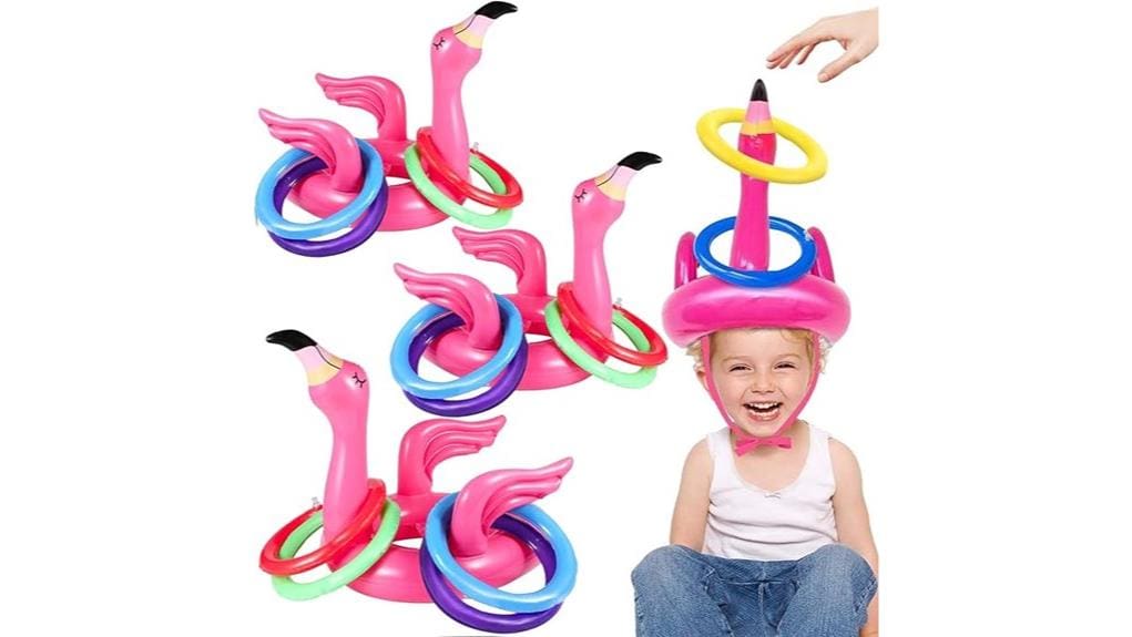 inflatable flamingo pool toys
