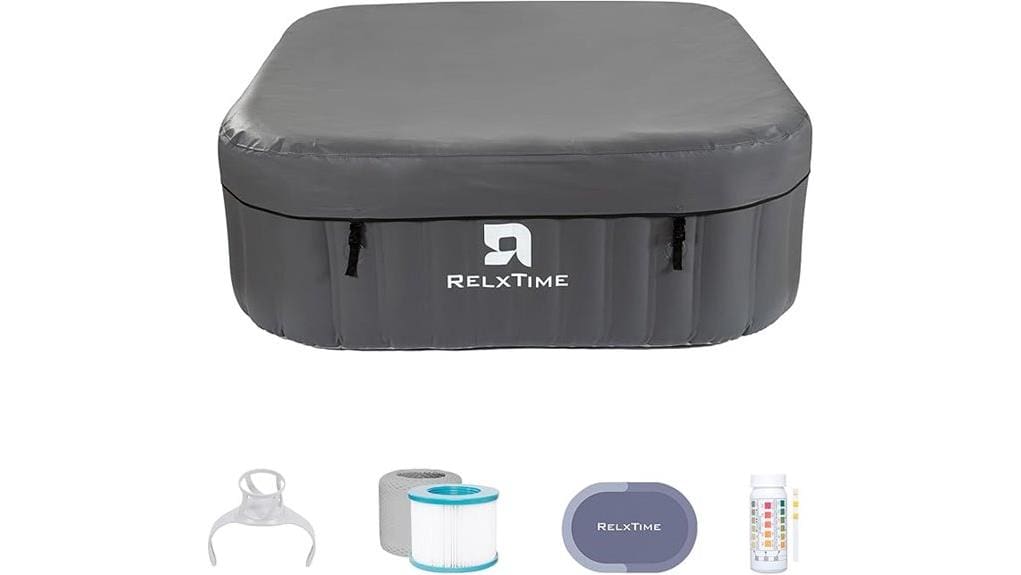 inflatable hot tub review