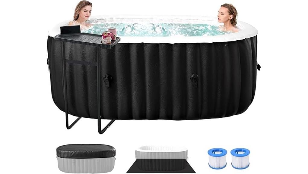 inflatable hot tub review
