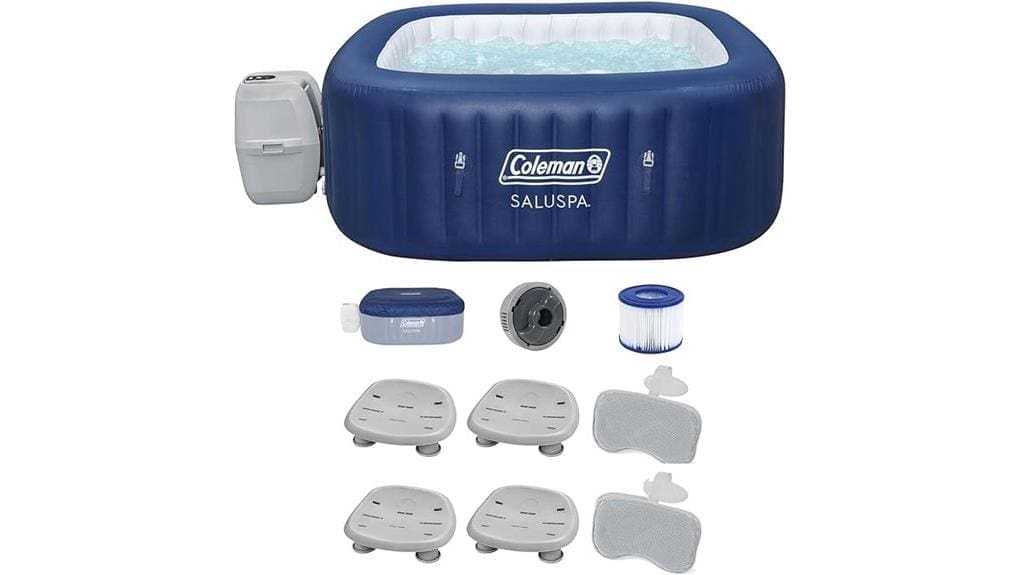 inflatable hot tub review