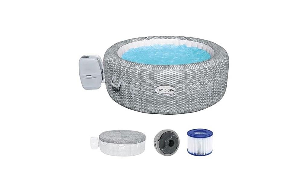 inflatable hot tub review